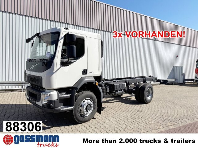 Volvo FL 280 4x4, Nebenantrieb - Chasis camión: foto 1 Volvo FL 280 4x4, Nebenantrieb - Chasis camión: foto 1