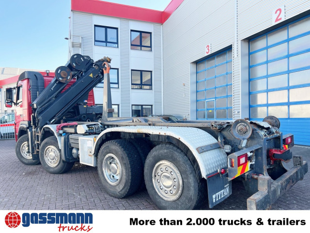 Volvo FM 460 8x2-6, Lenk-/Liftachse, Kran HMF 2020-K4, - Multibasculante camión, Camión grúa: foto 2 Volvo FM 460 8x2-6, Lenk-/Liftachse, Kran HMF 2020-K4, - Multibasculante camión, Camión grúa: foto 2