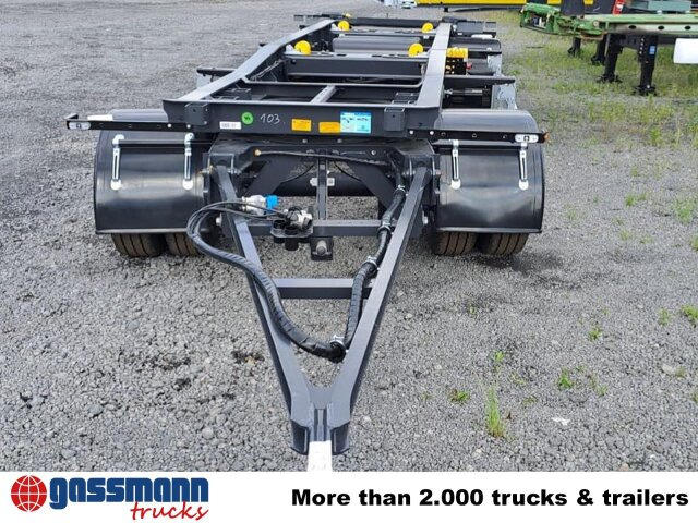 Remolque multilift/ Portacontenedores de cadenas nuevo Wielton PS2H M3 Schlitten-Abrollanhänger: foto 6
