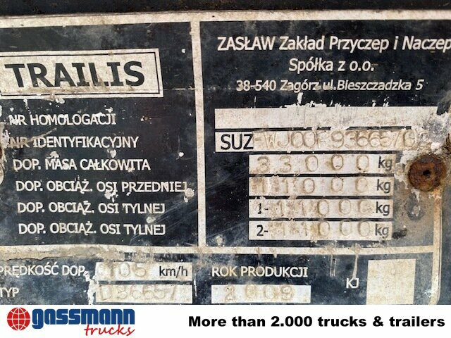 Remolque maderero para transporte de madera ZASLAW D-36657 Holzanhänger: foto 6