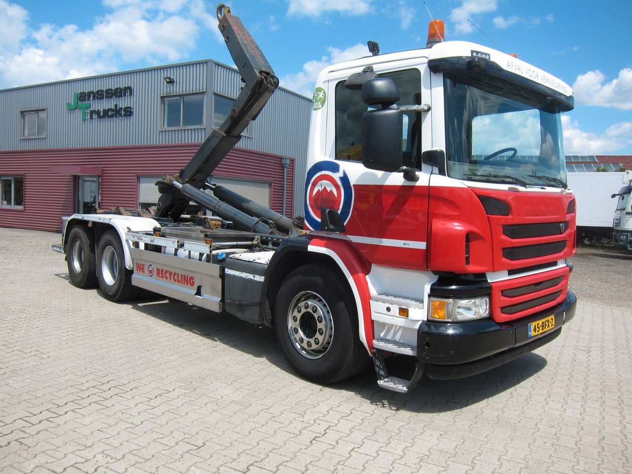 Scania P410 CB6X2 HSA Hyva 22T Haken E6 Liftachse - Multibasculante camión: foto 1 Scania P410 CB6X2 HSA Hyva 22T Haken E6 Liftachse - Multibasculante camión: foto 1