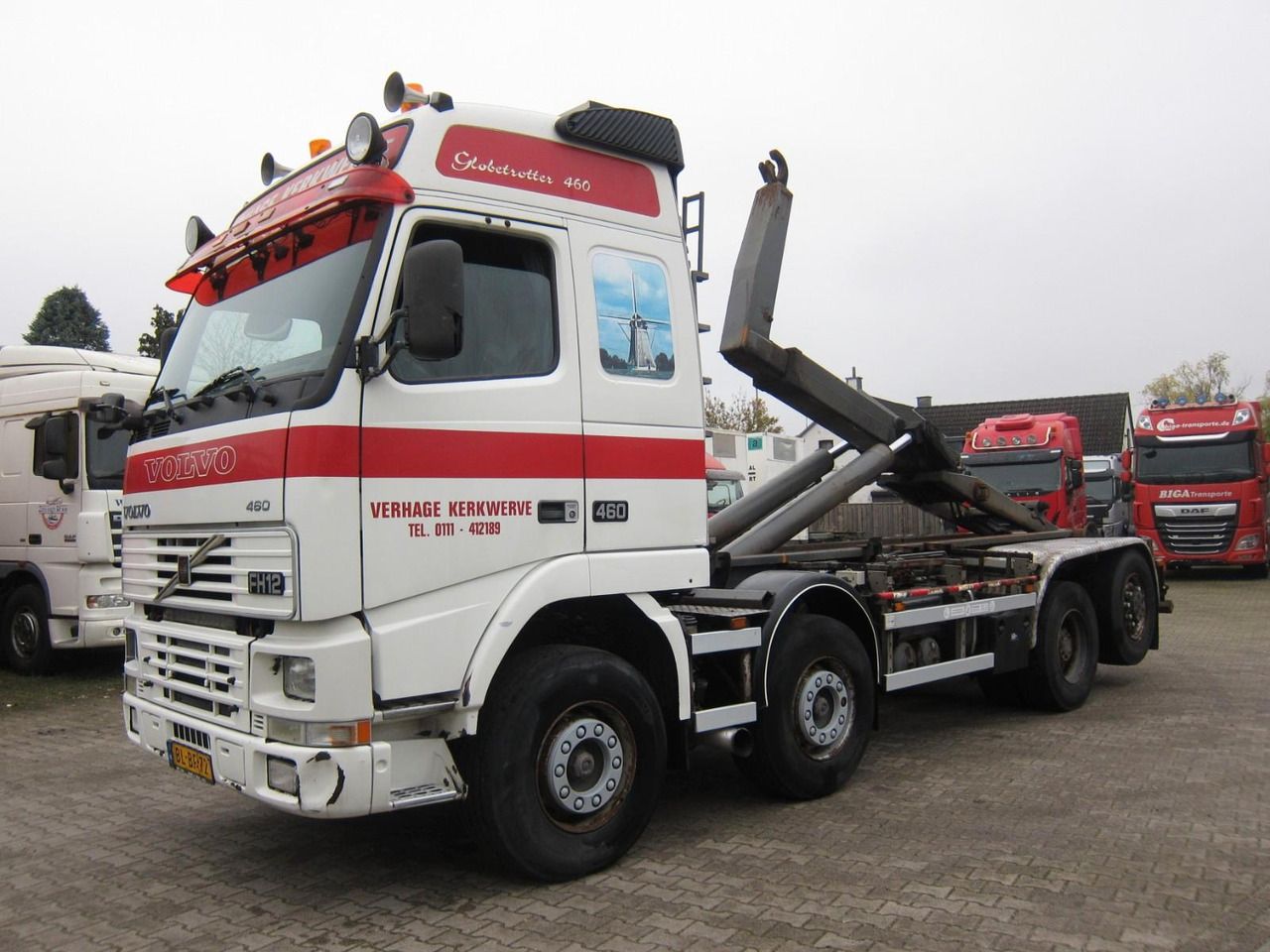 Volvo FH 460 Globe 8X2 Haken 25T Manual Ap-Achse - Multibasculante camión: foto 1 Volvo FH 460 Globe 8X2 Haken 25T Manual Ap-Achse - Multibasculante camión: foto 1