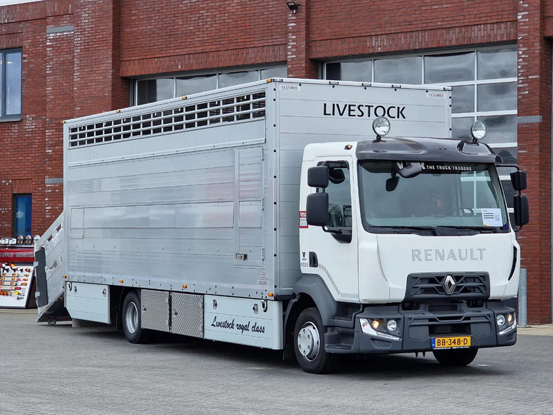 Renault Midlum D210 4x2 - NEW - Pezzaioli 1 deck - Ventilation - 17.9M2 - Ramp - Euro6d - Transporte de ganado camión: foto 1 Renault Midlum D210 4x2 - NEW - Pezzaioli 1 deck - Ventilation - 17.9M2 - Ramp - Euro6d - Transporte de ganado camión: foto 1