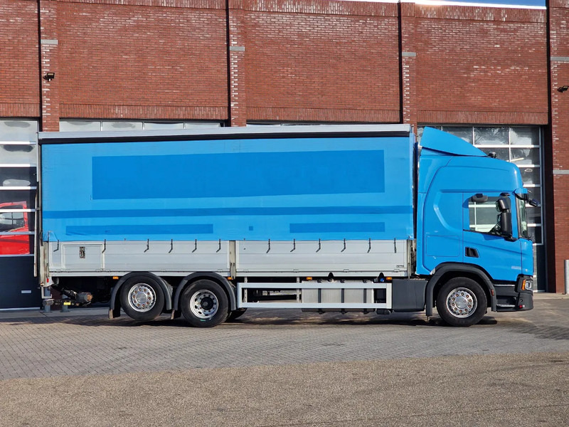 Camión lona Scania P450 Highline 6x2*4 - Zepro loadlift - Steering axle - 5.15 WB - Full air -: foto 11