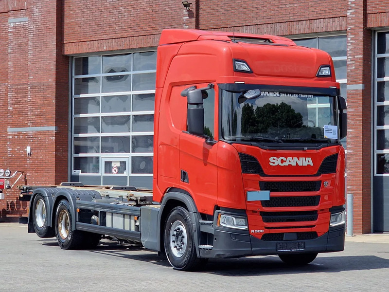 Scania R500 NGS Highline 6x2 - BDF - 495 WB - Retarder - Full air - Portacontenedore/ Intercambiable camión: foto 1 Scania R500 NGS Highline 6x2 - BDF - 495 WB - Retarder - Full air - Portacontenedore/ Intercambiable camión: foto 1