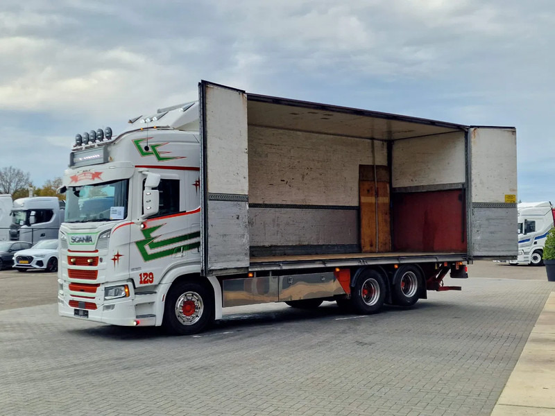 Scania R580 V8 NGS Highline 6x2 - Box with sidedoors - Loadlift - Retarder - Full air - 475 wb - Camión caja cerrada: foto 4 Scania R580 V8 NGS Highline 6x2 - Box with sidedoors - Loadlift - Retarder - Full air - 475 wb - Camión caja cerrada: foto 4