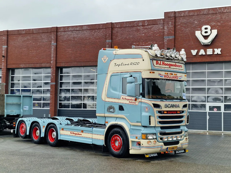 Scania R620 Topline 8x4 - Retarder - Full air - Custom interior - Show truck - HUB reduction - Chasis camión: foto 1 Scania R620 Topline 8x4 - Retarder - Full air - Custom interior - Show truck - HUB reduction - Chasis camión: foto 1