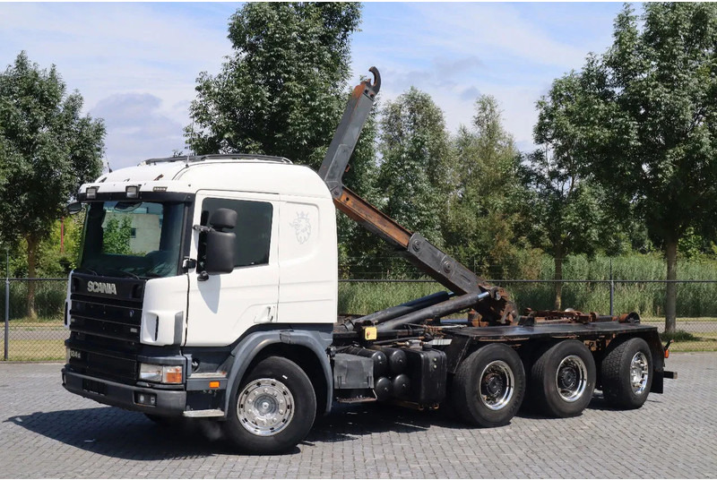 Scania P124-420 | 8X4 | HOOKLIFT | MANUAL | BIG AXLES | EURO 3 - Multibasculante camión: foto 1 Scania P124-420 | 8X4 | HOOKLIFT | MANUAL | BIG AXLES | EURO 3 - Multibasculante camión: foto 1