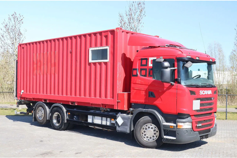 Scania R490 | 6X2 | RETARDER | BDF | MOBILE WORKSHOP | WERKSTATT - Portacontenedore/ Intercambiable camión: foto 3 Scania R490 | 6X2 | RETARDER | BDF | MOBILE WORKSHOP | WERKSTATT - Portacontenedore/ Intercambiable camión: foto 3