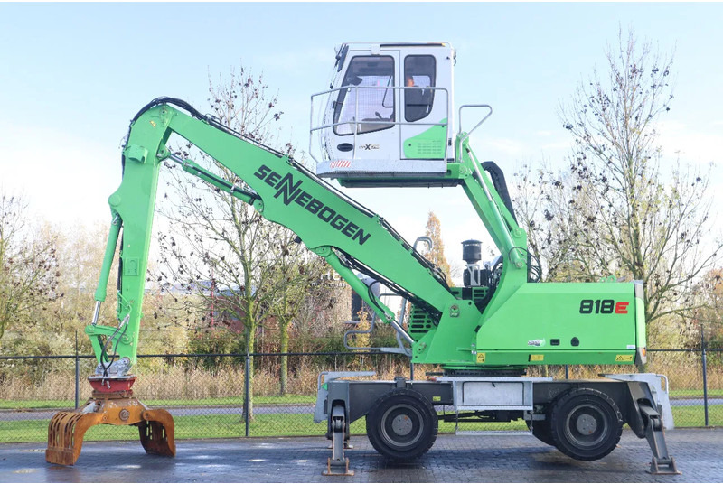 Sennebogen 818 E K9 ULM | SORTING GRAB | GOOD TIRES - Manipulador de materiales: foto 1 Sennebogen 818 E K9 ULM | SORTING GRAB | GOOD TIRES - Manipulador de materiales: foto 1