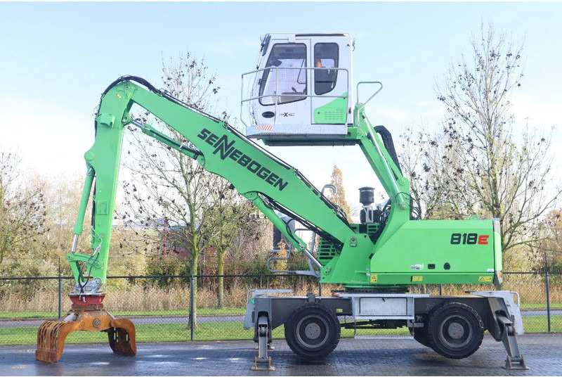 Sennebogen 818 E K9 ULM | SORTING GRAB | GOOD TIRES - Manipulador de materiales: foto 1 Sennebogen 818 E K9 ULM | SORTING GRAB | GOOD TIRES - Manipulador de materiales: foto 1