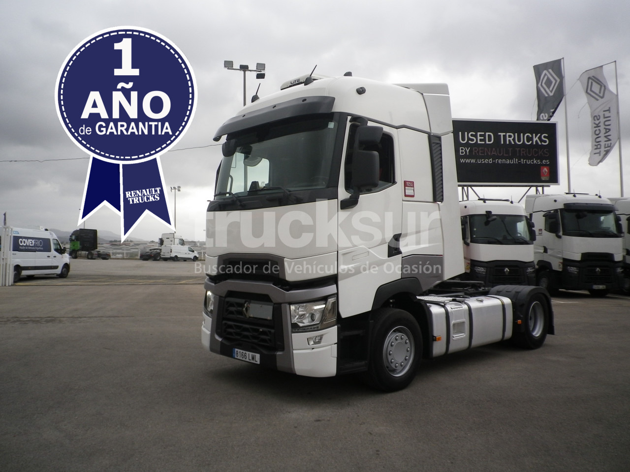 Cabeza tractora RENAULT T520 HIGH SLEEPER CAB: foto 1
