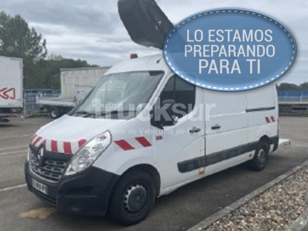 RENAULT MASTER 130.35 - Camión con plataforma elevadora: foto 1 RENAULT MASTER 130.35 - Camión con plataforma elevadora: foto 1