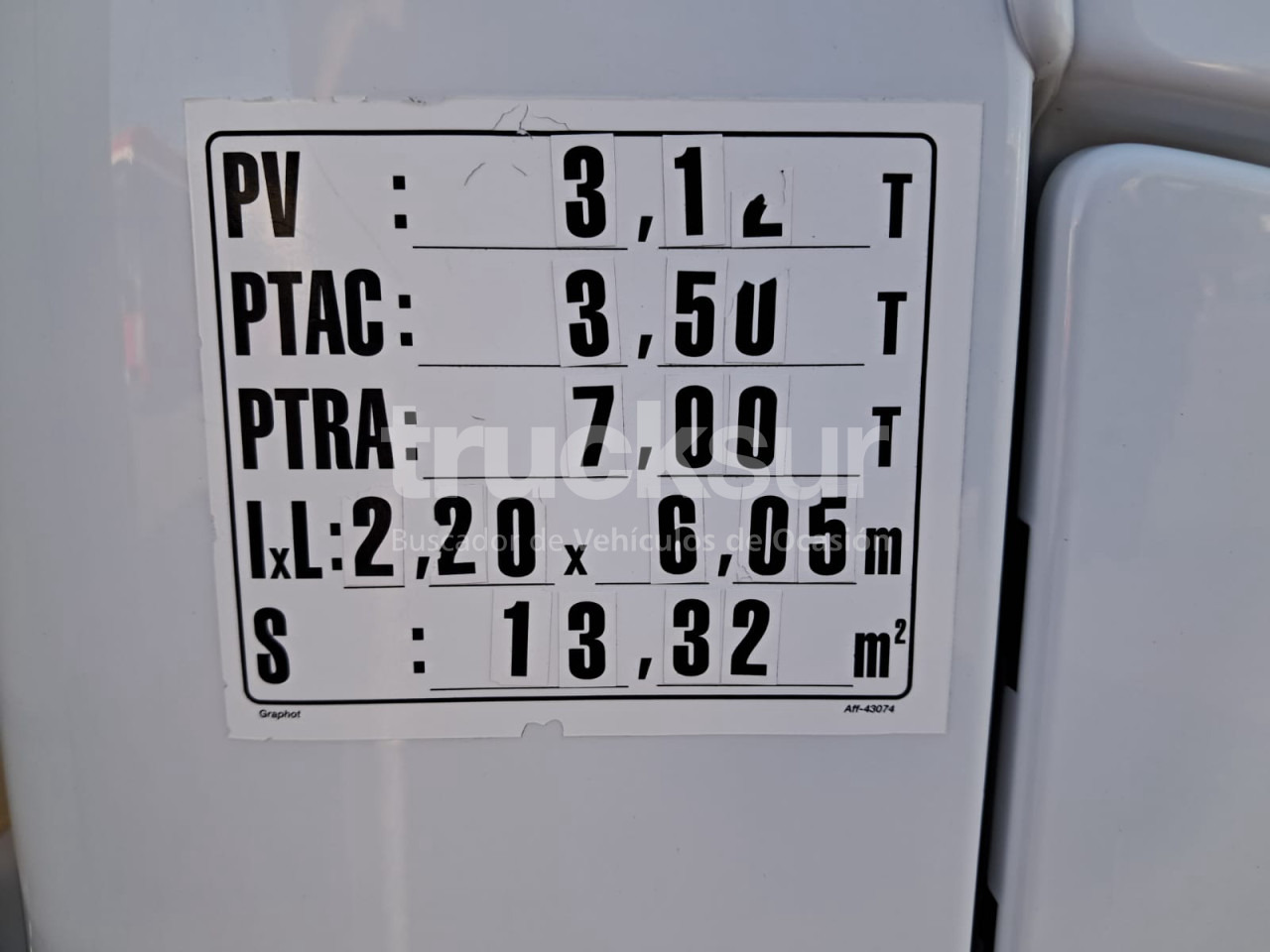 Frigorífico furgoneta RENAULT MASTER 145.35  FRC-X: foto 16