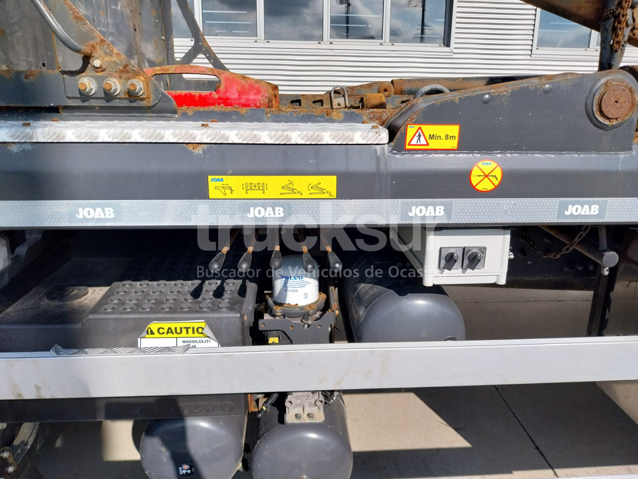 VOLVO FM 330HP - Portacontenedor de cadenas camión: foto 5 VOLVO FM 330HP - Portacontenedor de cadenas camión: foto 5