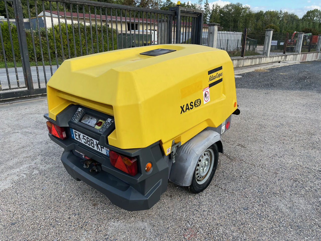 ATLAS COPCO XAS58 - Compresor de aire: foto 2 ATLAS COPCO XAS58 - Compresor de aire: foto 2