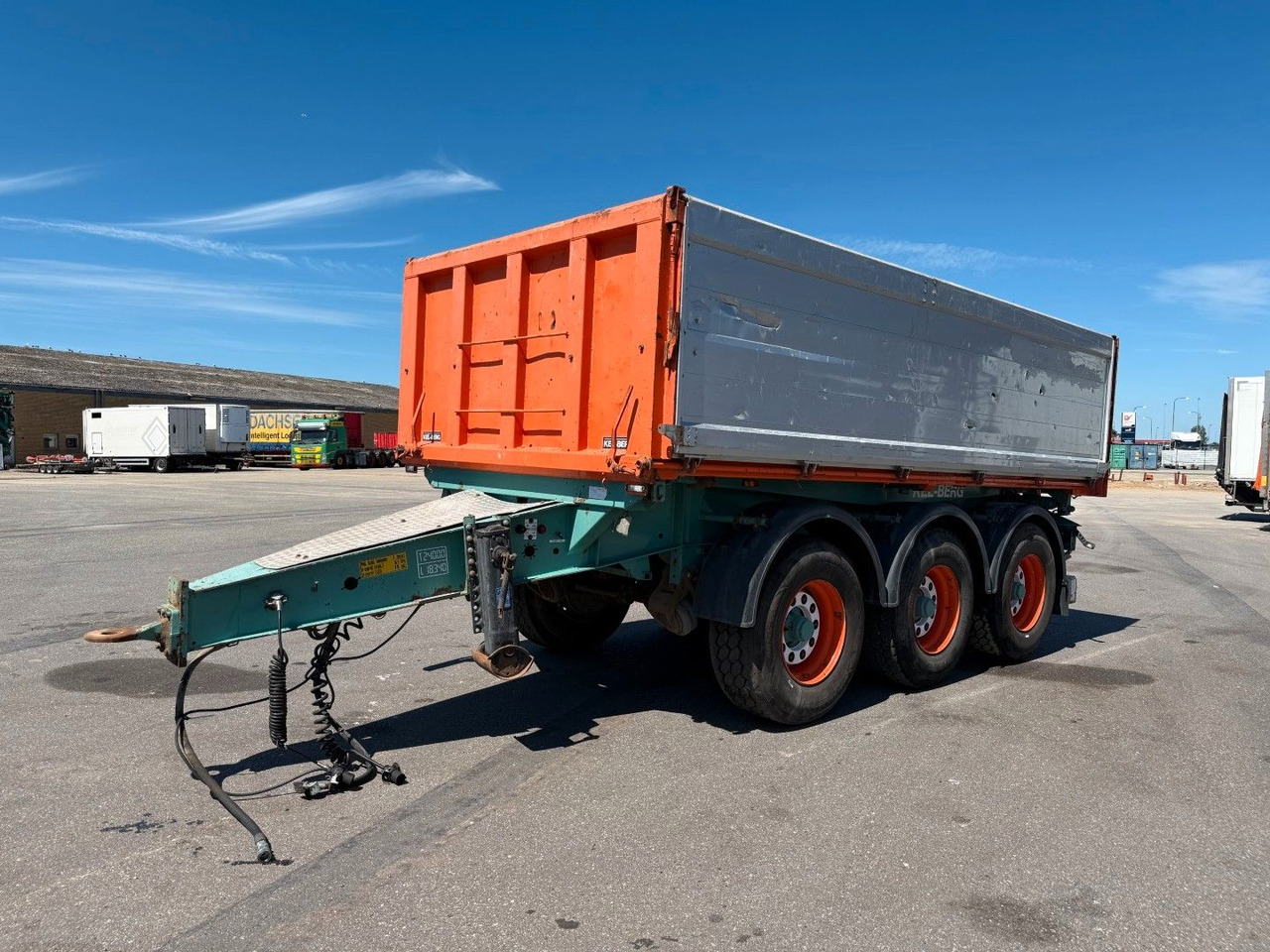 Kel-Berg 24 t. 3 axle T490K Tipper / Kipper - Volquete remolque: foto 1 Kel-Berg 24 t. 3 axle T490K Tipper / Kipper - Volquete remolque: foto 1