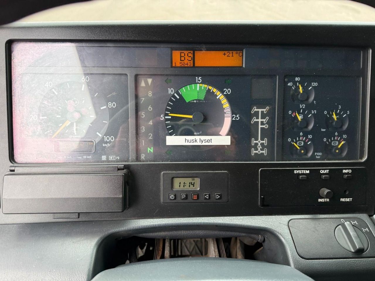 Limpieza de alcantarillado Mercedes-Benz Actros 4140 8x4 KOKS MEGAVAC 8000 ADR Dry Vac: foto 28 Limpieza de alcantarillado Mercedes-Benz Actros 4140 8x4 KOKS MEGAVAC 8000 ADR Dry Vac: foto 28