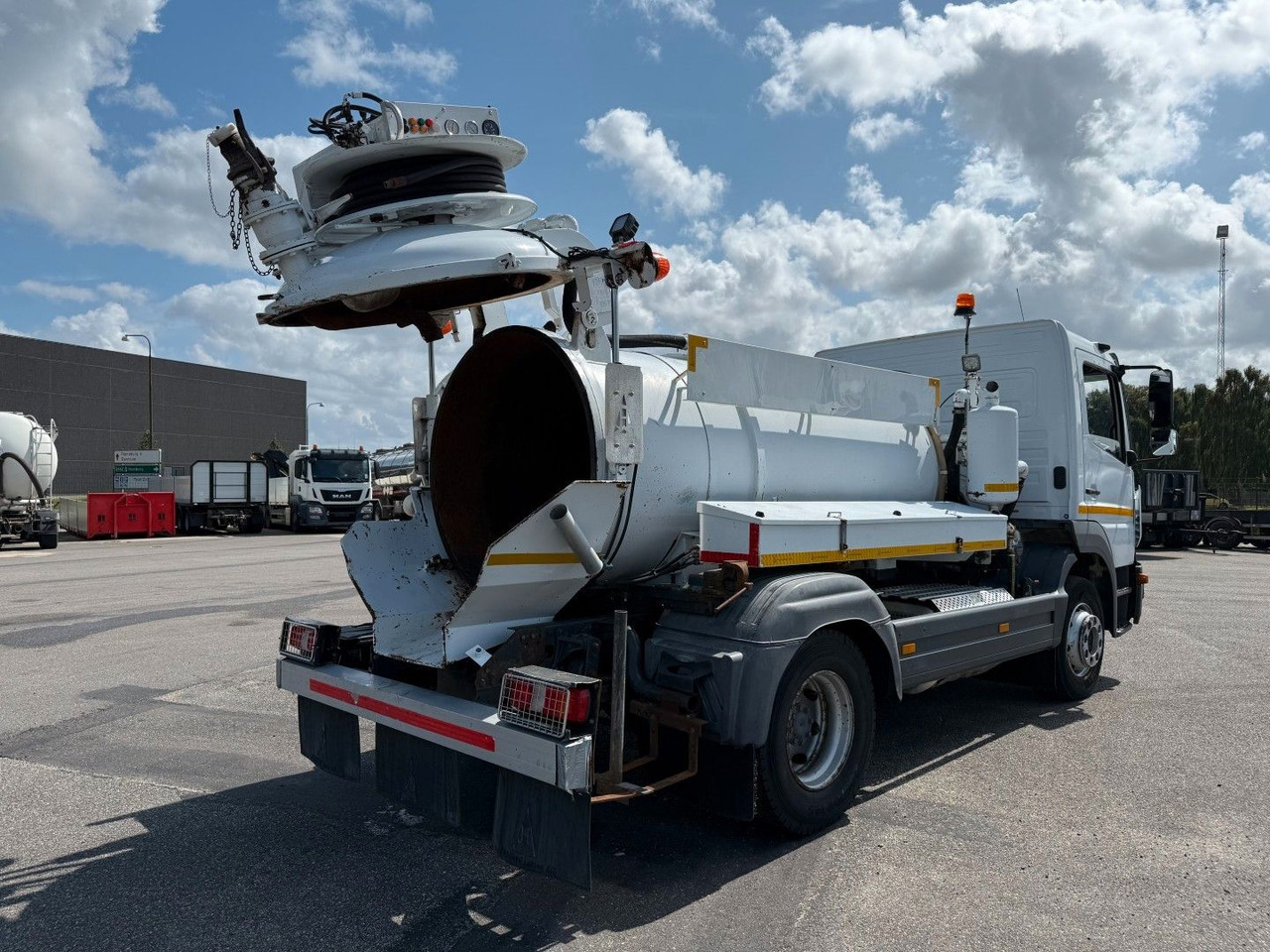 Limpieza de alcantarillado Mercedes-Benz Atego 1323 RHD Euro 6 Hvidtved Larsen Cityflex: foto 8