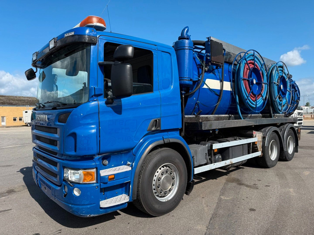 Scania P380 6x4 Rolba 15,000 l. Stainless Steel Kombi - Limpieza de alcantarillado: foto 1 Scania P380 6x4 Rolba 15,000 l. Stainless Steel Kombi - Limpieza de alcantarillado: foto 1