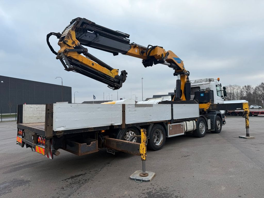 Scania R114/380 8x2*6 Effer 550/6S + JIB 6S Heavy Duty - Camión grúa, Camión caja abierta: foto 3 Scania R114/380 8x2*6 Effer 550/6S + JIB 6S Heavy Duty - Camión grúa, Camión caja abierta: foto 3