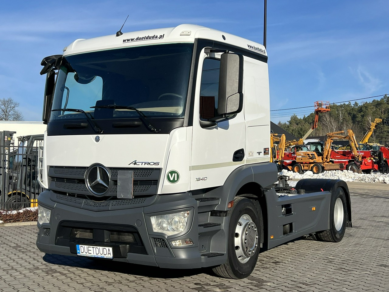 Mercedes ACTROS 1840 Euro 6 ADR HYDRAULIKA Niska Kabina Standard !!! - Cabeza tractora: foto 4 Mercedes ACTROS 1840 Euro 6 ADR HYDRAULIKA Niska Kabina Standard !!! - Cabeza tractora: foto 4