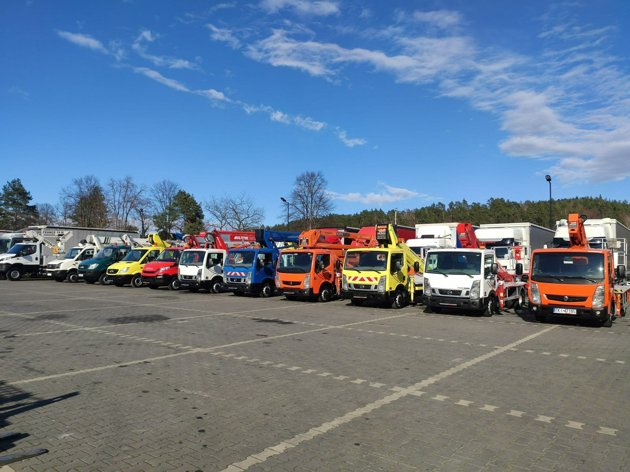 Camión con plataforma elevadora Iveco Daily 55S17W 4x4 Zwyżka 19m Versalift Lat 55 TB Time France: foto 30