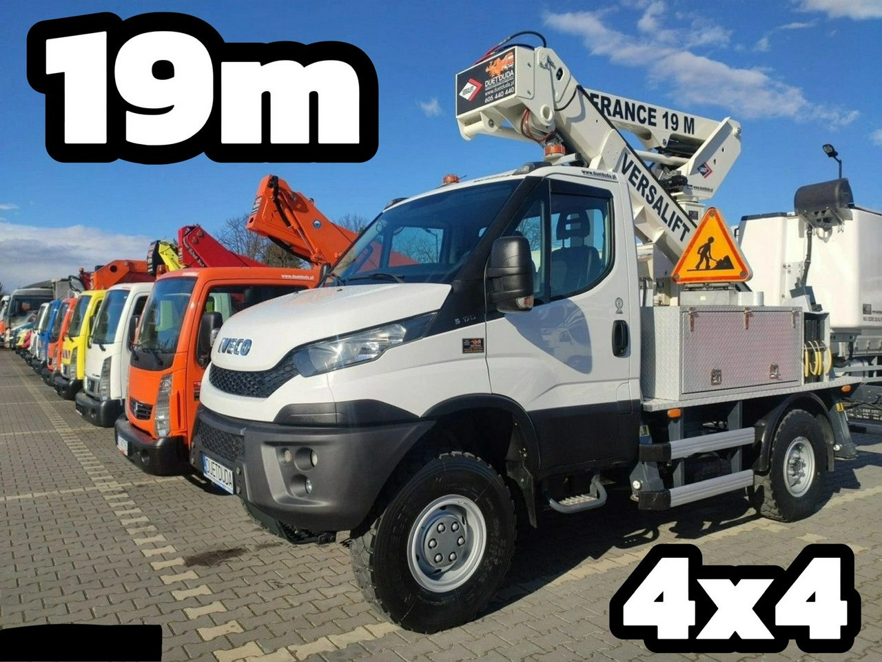 Iveco Daily 55S17W 4x4 Zwyżka 19m Versalift Lat 55 TB Time France - Camión con plataforma elevadora: foto 1 Iveco Daily 55S17W 4x4 Zwyżka 19m Versalift Lat 55 TB Time France - Camión con plataforma elevadora: foto 1