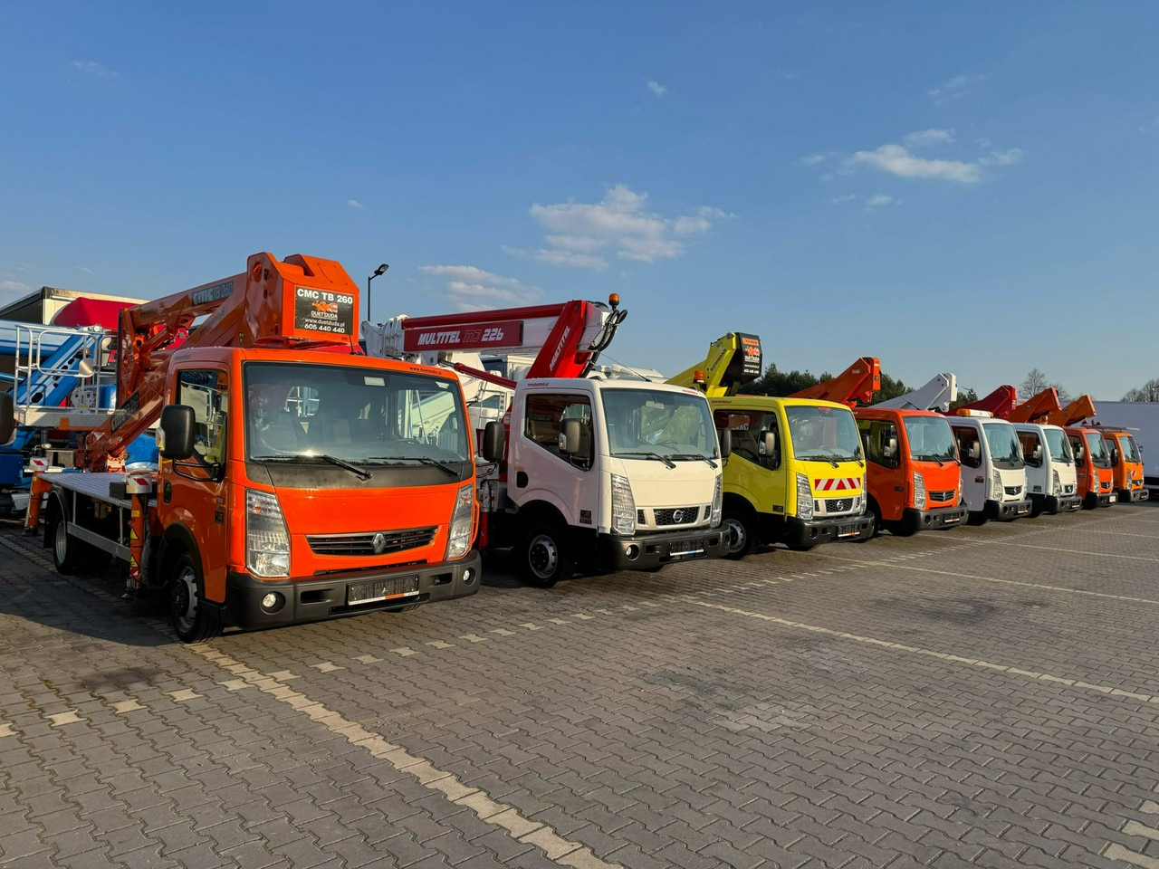 Camión con plataforma elevadora Iveco Daily 55S17W 4x4 Zwyżka 19m Versalift Lat 55 TB Time France: foto 31