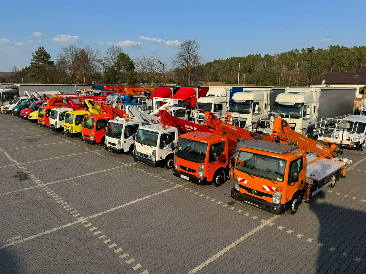 Camión con plataforma elevadora Iveco Daily 55S17W 4x4 Zwyżka 19m Versalift Lat 55 TB Time France: foto 42