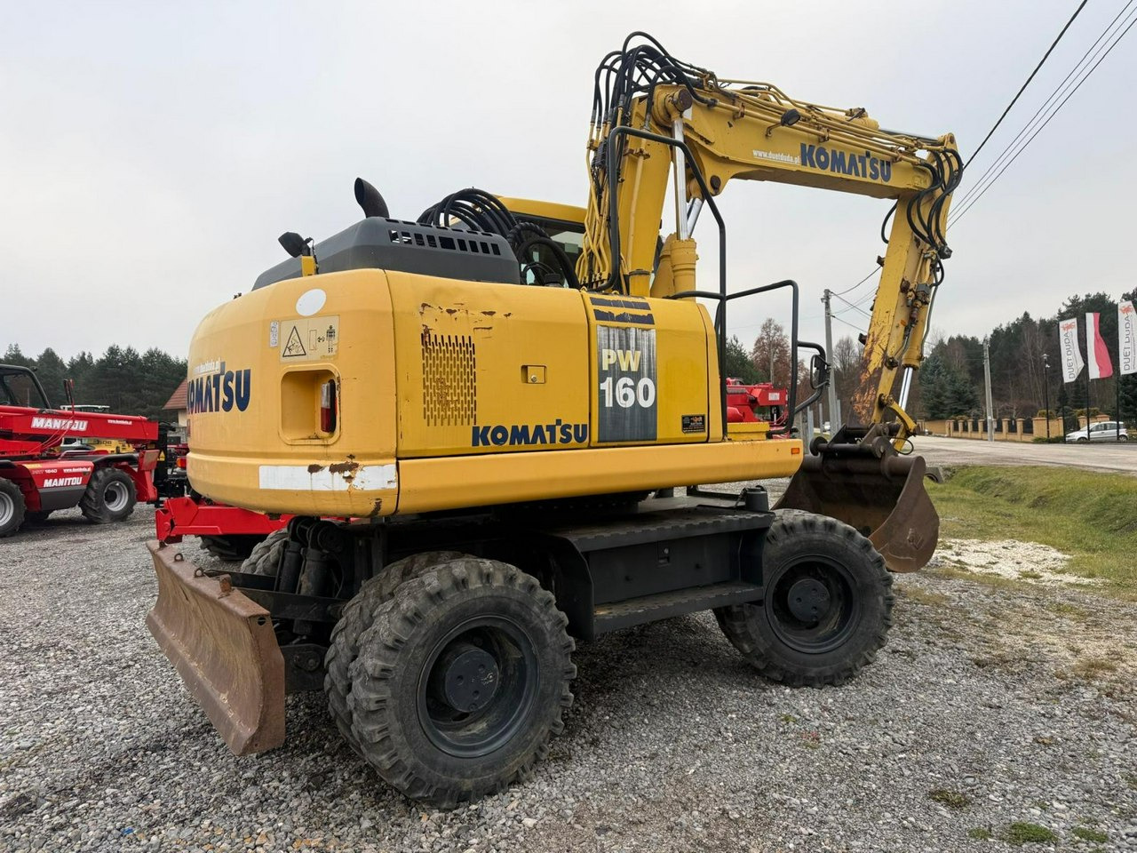 Komatsu PW160-7E0 Szybko Złącze Sprawna Stan Dobry - Excavadora de ruedas: foto 3 Komatsu PW160-7E0 Szybko Złącze Sprawna Stan Dobry - Excavadora de ruedas: foto 3