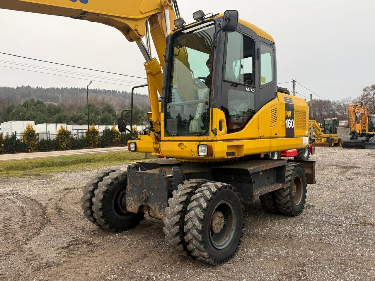 Komatsu PW160-7H Szybko Złącze Sprawna Stan Dobry - Excavadora de ruedas: foto 3 Komatsu PW160-7H Szybko Złącze Sprawna Stan Dobry - Excavadora de ruedas: foto 3