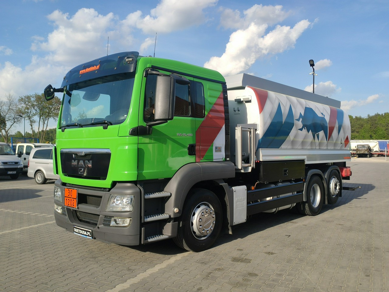 MAN TGA 26.400 Autocysterna z Dystrybucją Ważne TDT - Cisterna camión: foto 3 MAN TGA 26.400 Autocysterna z Dystrybucją Ważne TDT - Cisterna camión: foto 3