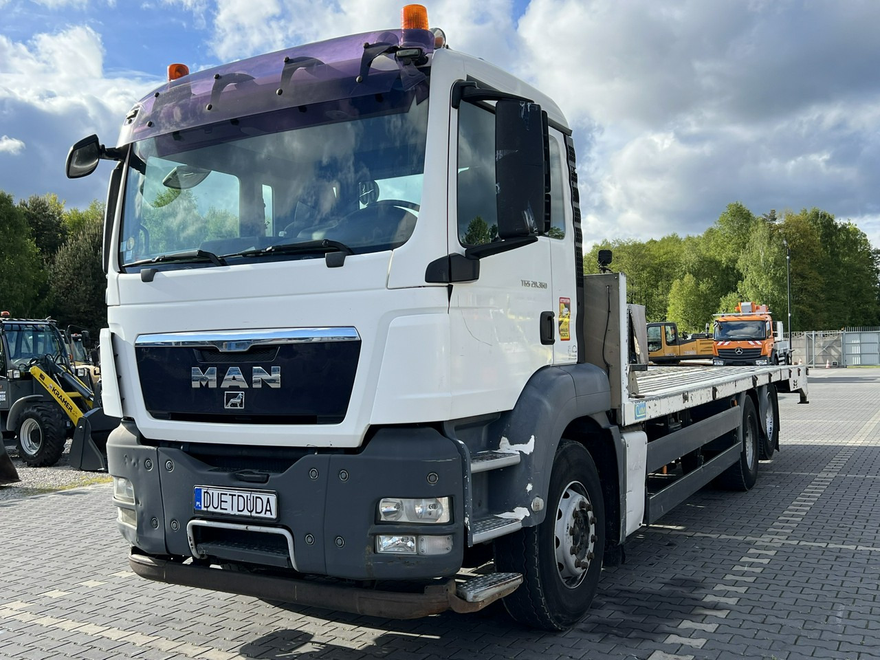 Grua de remolque autos MAN TGS 28.360 6x2 Najazd Hydrauliczny Laweta Ciężarowa: foto 8