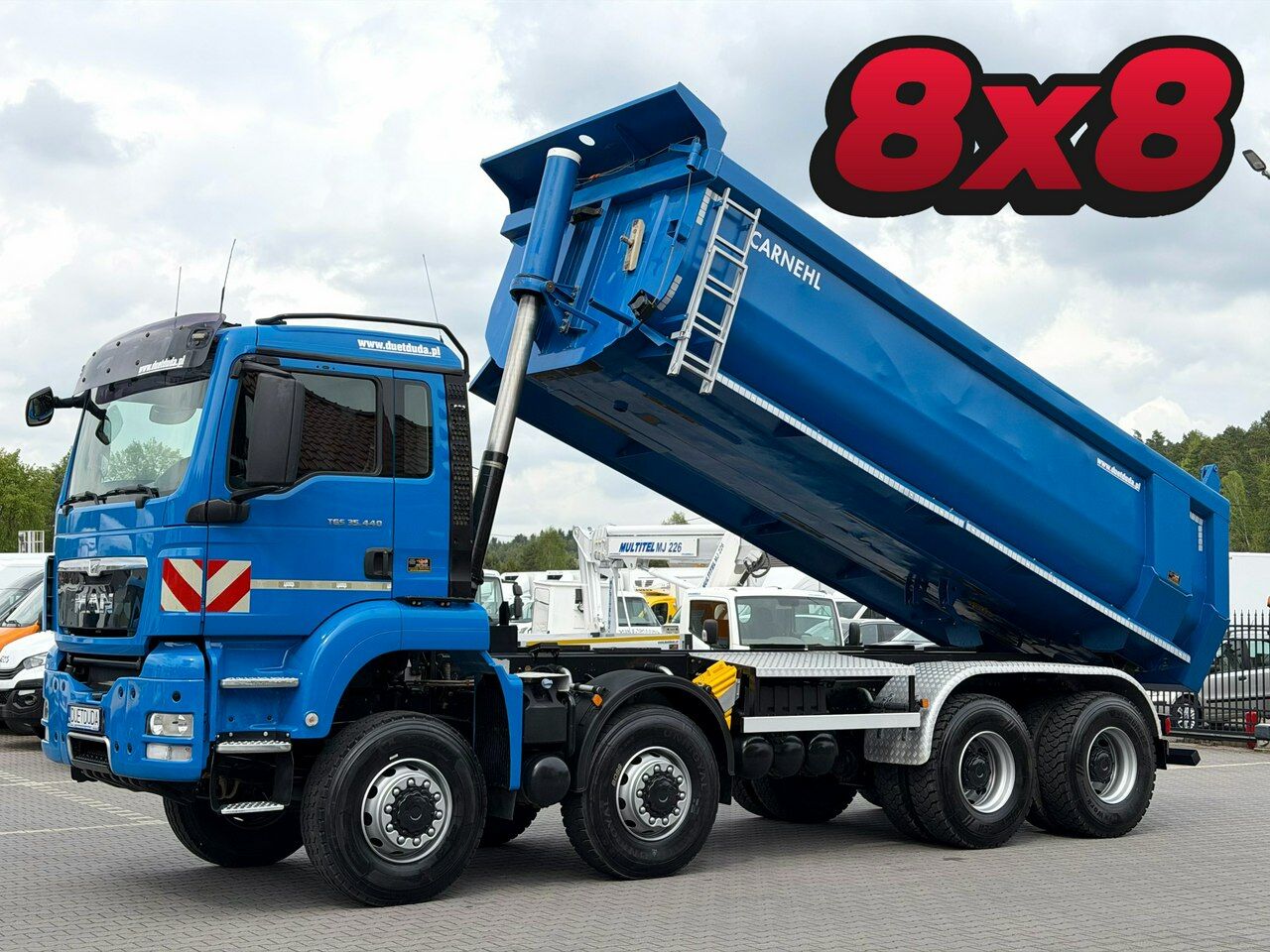 MAN TGS 35.440 8x8 S1 CARNEHL Mały przebieg: 154.000km Zadbany - Volquete camión: foto 1 MAN TGS 35.440 8x8 S1 CARNEHL Mały przebieg: 154.000km Zadbany - Volquete camión: foto 1