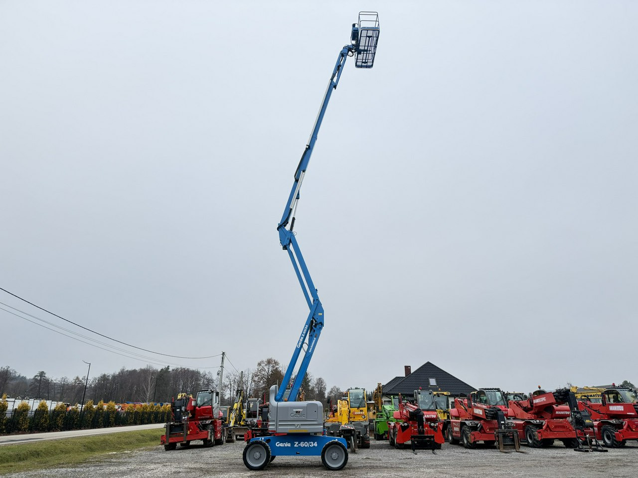 Manitou 200 ATJ Genie Z60/34 PODNOŚNIK PRZEGUBOWY TELEKOPOWY JGL 4x4 4WD - Plataforma articulada: foto 3 Manitou 200 ATJ Genie Z60/34 PODNOŚNIK PRZEGUBOWY TELEKOPOWY JGL 4x4 4WD - Plataforma articulada: foto 3
