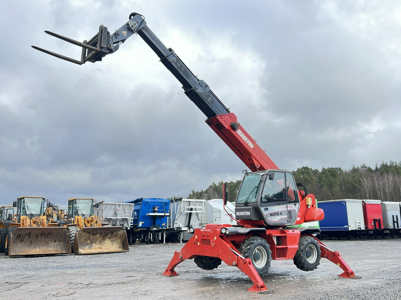 Manitou MRT 1840 ROTO Turbo Ładowarka Teleskopowa Obrotowa 1850 - Manipulador telescópico: foto 2 Manitou MRT 1840 ROTO Turbo Ładowarka Teleskopowa Obrotowa 1850 - Manipulador telescópico: foto 2