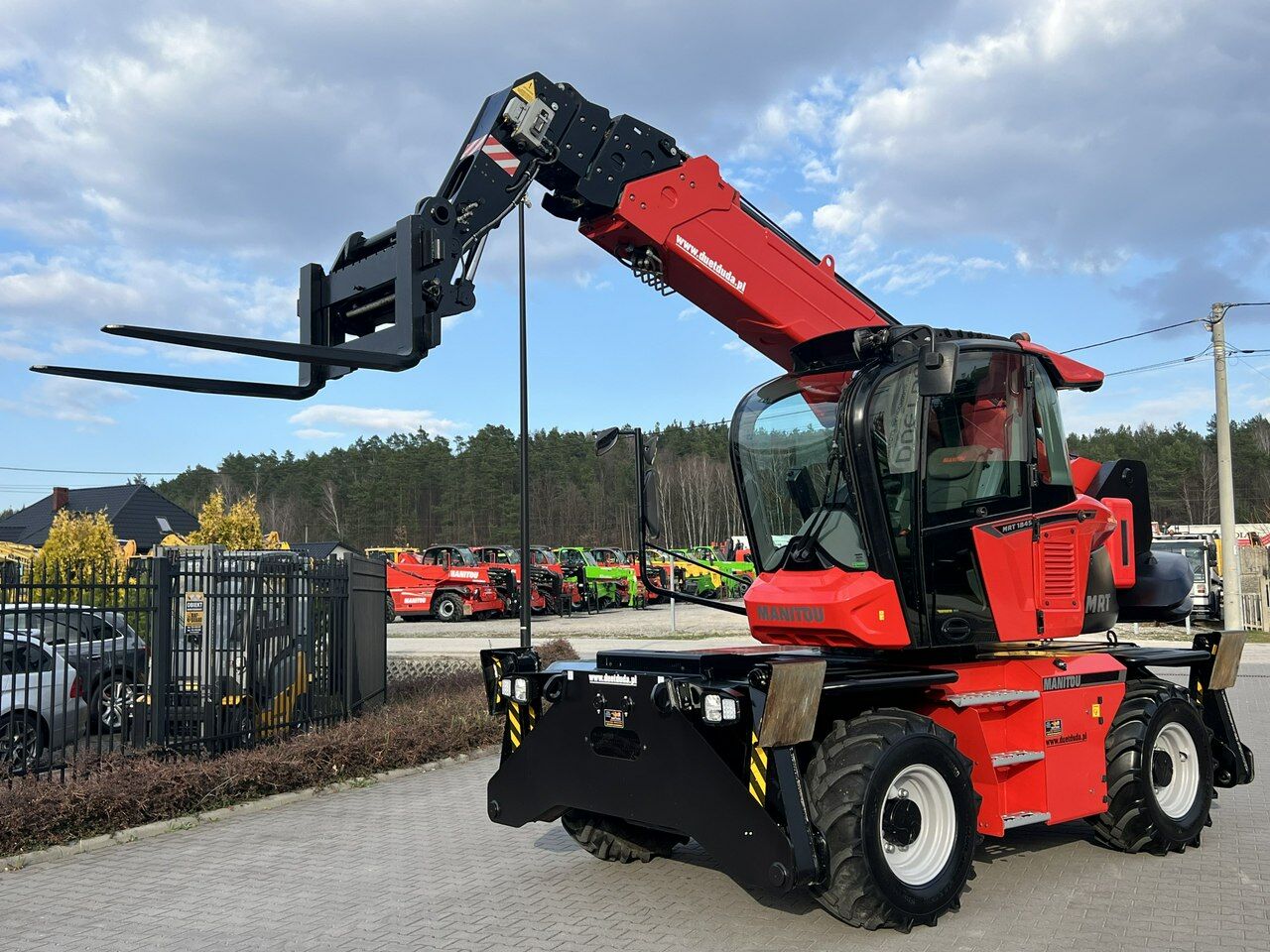 Manitou Obrotowa MRT1845 Vision 360 75D ST5 S1 ROTO Sprzedaż Wynajem - Manipulador telescópico: foto 1 Manitou Obrotowa MRT1845 Vision 360 75D ST5 S1 ROTO Sprzedaż Wynajem - Manipulador telescópico: foto 1