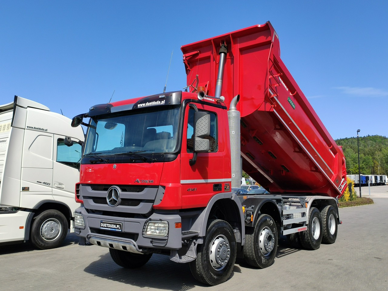 Mercedes Actros 4141 8x6 Wywrot SKIBICKI Automat EPS ze Sprzegłem !!! - Volquete camión: foto 1 Mercedes Actros 4141 8x6 Wywrot SKIBICKI Automat EPS ze Sprzegłem !!! - Volquete camión: foto 1