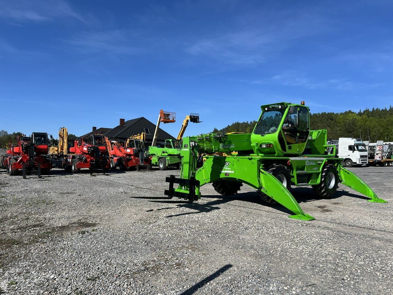 Merlo Roto 45.21 MCSS ( 40.25 ) Zadbana Sprawna Super Stan - Manipulador telescópico: foto 4 Merlo Roto 45.21 MCSS ( 40.25 ) Zadbana Sprawna Super Stan - Manipulador telescópico: foto 4