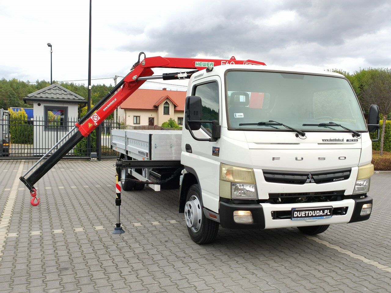 Mitsubishi Canter Fuso 7C15 3.0/150KM HDS FASSI F40 UNIKAT Super Stan !!! - Camión caja abierta, Camión grúa: foto 3 Mitsubishi Canter Fuso 7C15 3.0/150KM HDS FASSI F40 UNIKAT Super Stan !!! - Camión caja abierta, Camión grúa: foto 3
