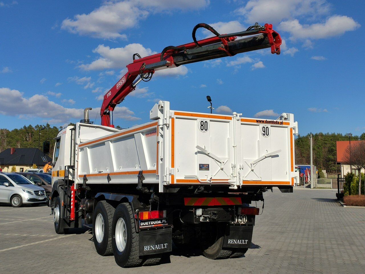 Renault Kerax 26.370 6x4 Mocny HDS FASSI F110 - Volquete camión, Camión grúa: foto 5 Renault Kerax 26.370 6x4 Mocny HDS FASSI F110 - Volquete camión, Camión grúa: foto 5