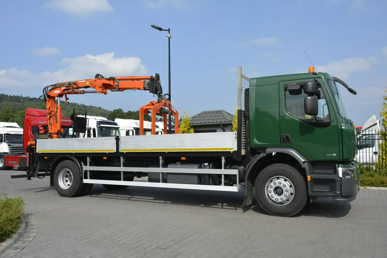Renault Premium 180.240DXI długość Skrzyni-6.820cm + HDS TEREX TLC 92.2 - Camión caja abierta, Camión grúa: foto 4 Renault Premium 180.240DXI długość Skrzyni-6.820cm + HDS TEREX TLC 92.2 - Camión caja abierta, Camión grúa: foto 4
