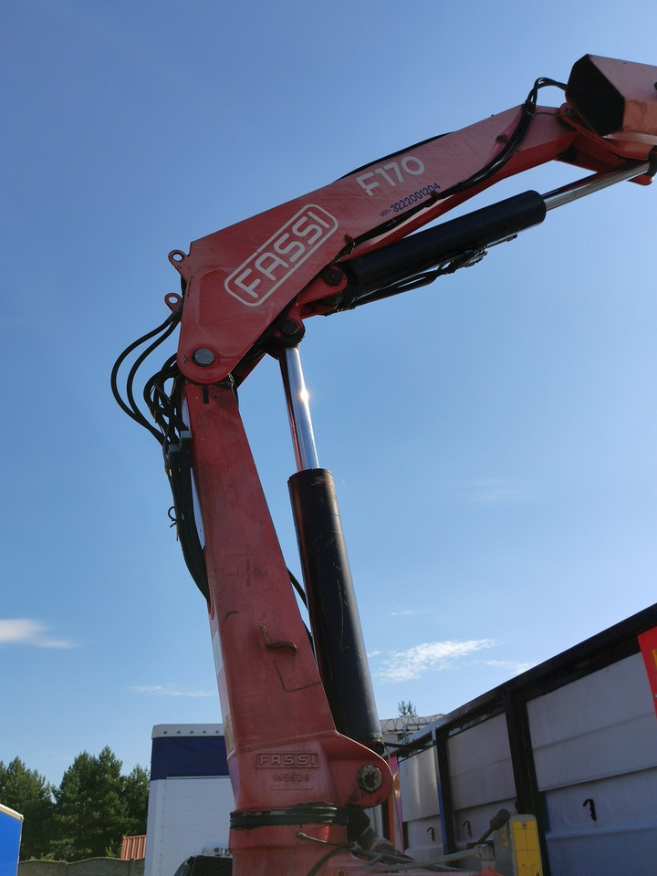 Camión caja abierta, Camión grúa Scania 124L 420 6x2 Retarder HDS FASSI F170 Budowlanka: foto 14