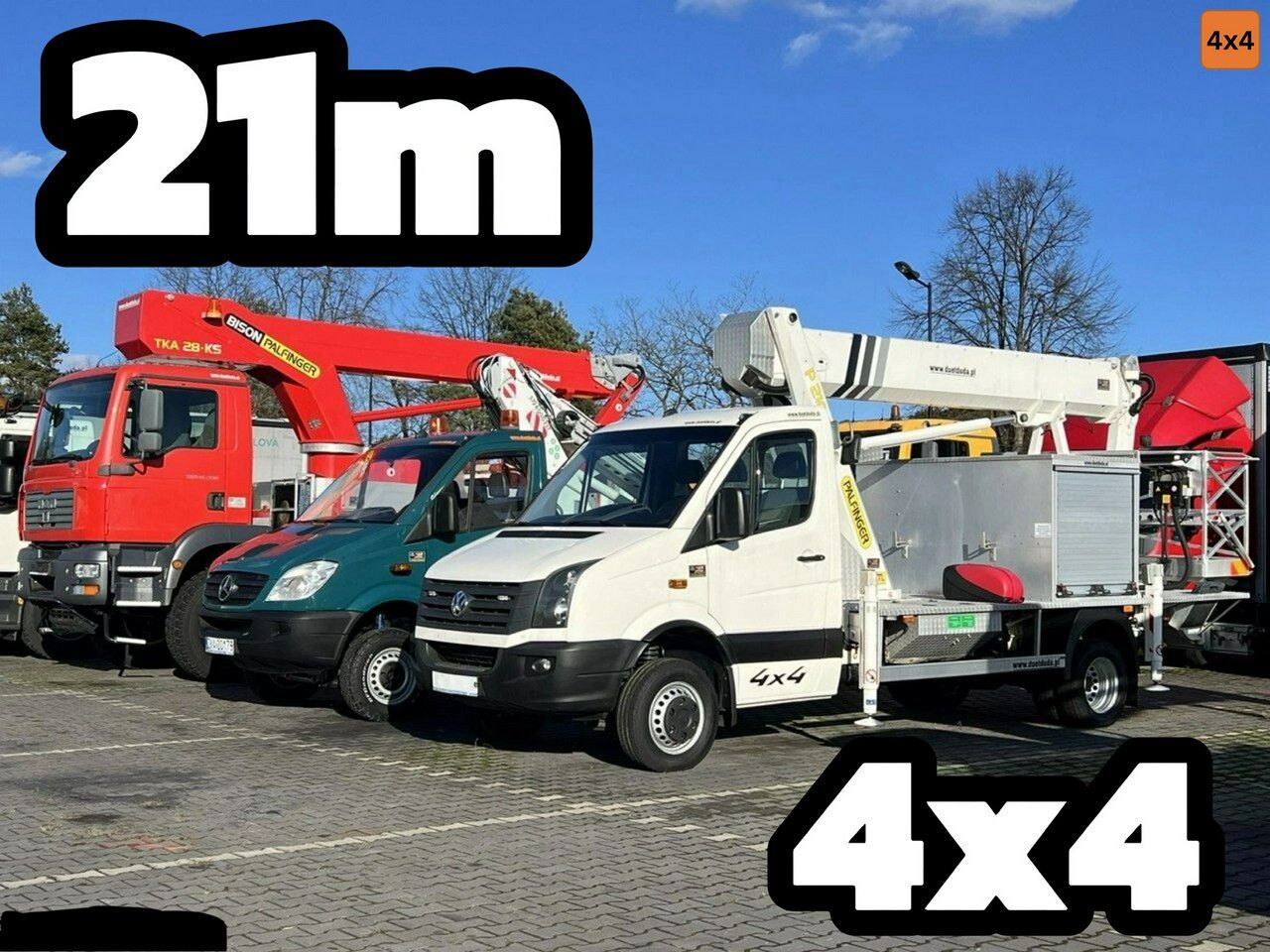 Volkswagen Crafter - Camión con plataforma elevadora: foto 1 Volkswagen Crafter - Camión con plataforma elevadora: foto 1