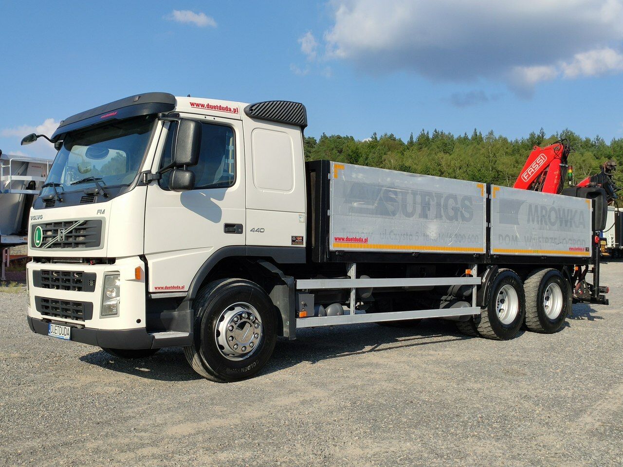 Volvo FM 440 6x4 HDS FASSI F170 Składany w Literę Z - Camión caja abierta, Camión grúa: foto 2 Volvo FM 440 6x4 HDS FASSI F170 Składany w Literę Z - Camión caja abierta, Camión grúa: foto 2