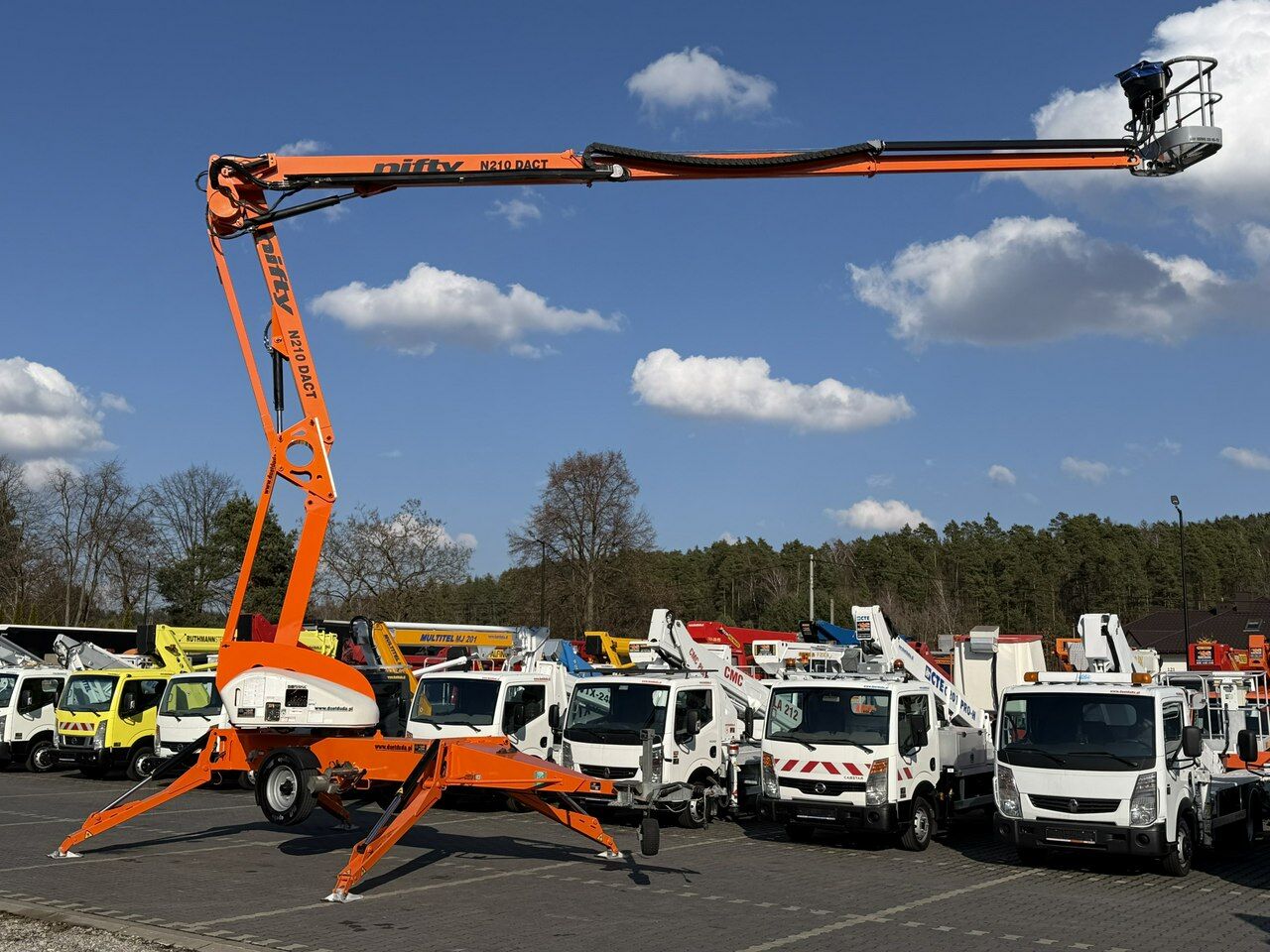 Inny NIFTY NL 210 DACT 21m Podnośnik koszowy Zwyżka na przyczepie - Plataforma elevadora remolcable: foto 1 Inny NIFTY NL 210 DACT 21m Podnośnik koszowy Zwyżka na przyczepie - Plataforma elevadora remolcable: foto 1