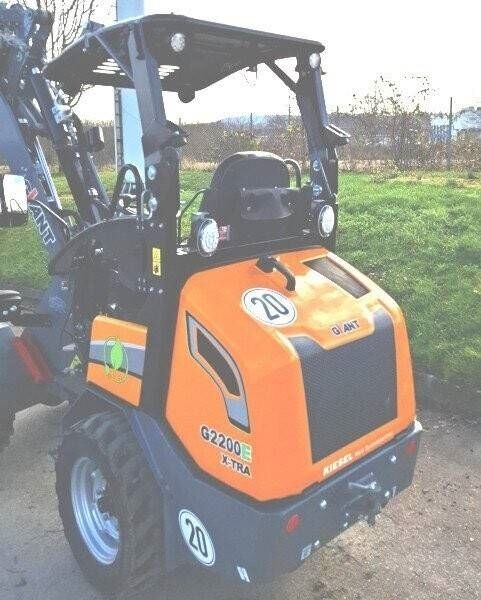 Giant G 2200 E X-Tra Elektro / electric - Minicargadora: foto 4 Giant G 2200 E X-Tra Elektro / electric - Minicargadora: foto 4