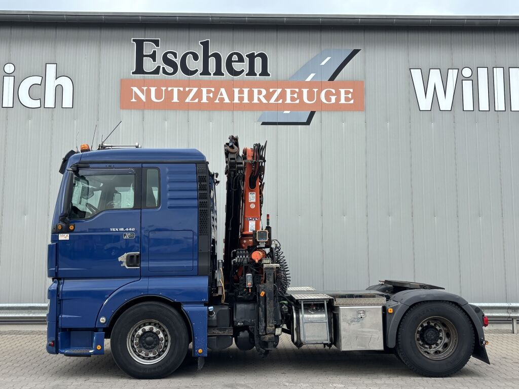 MAN TGX 18.440 4x2 BLS / Atlas 165.2 Faltkran - Cabeza tractora: foto 2 MAN TGX 18.440 4x2 BLS / Atlas 165.2 Faltkran - Cabeza tractora: foto 2