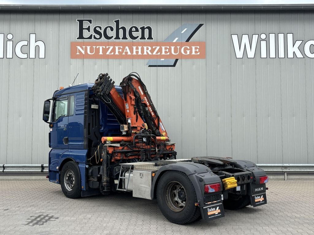 MAN TGX 18.440 4x2 BLS / Atlas 165.2 Faltkran - Cabeza tractora: foto 3 MAN TGX 18.440 4x2 BLS / Atlas 165.2 Faltkran - Cabeza tractora: foto 3